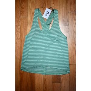 Ziya Nimbus Split Back Tank NWT Yoga Workout